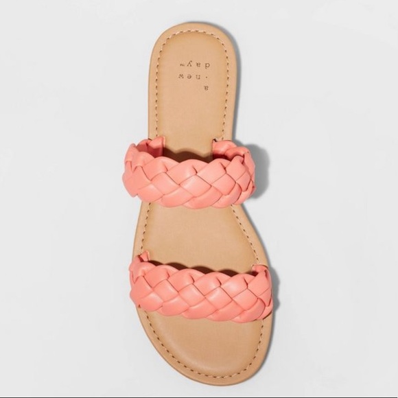 Women's Lucy Braided Slide Sandals - A New Day -Size 8.5 - Picture 3 of 6